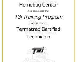 Termatrac T3I เครื่องตรวจจับปลวก ใบผ่านการอบรมใช้เครื่องตรวจจับปลวก จากประเทศออสเตรเลีย